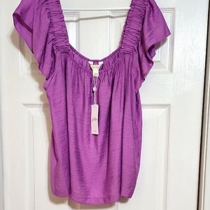 Lilac Lago Lily Pulitzer Caralisa Top